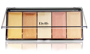 Delfy Cosmetics launches Rich V Highlighter Palette